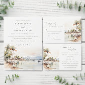 モンテゴベイジャマイカランドスケープ結婚ズ詳細 エンクロージャーカード (この独立クリエイターのコレクションをカスタマイズ。)