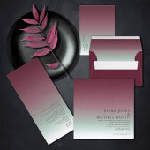 ムードグラデ結婚ントのバーガンディーミストID741 メニュー