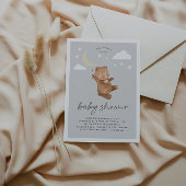 ムーンスターズベアーベビーシャワー招待状 招待状