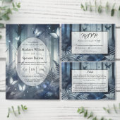 ミッドナイト魔法とムーンライトウイング結婚ズ 招待状 (この独立クリエイターのコレクションをカスタマイズ。)