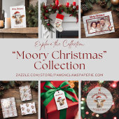 ジャージーカウバーンウッド"モリークリスマス" ラージペーパーバッグ