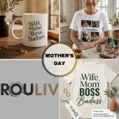 Retro Groovy Hippie Flowers & Hearts Custom Mother Case-Mate iPhoneケース