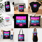 コーヒーを使った母性 | 母おもしろいの日 マグカップ