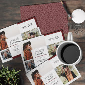 赤と銀6写真卒業ポスター ポスター