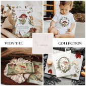 魔法の秋の森の妖精 |誕生日 スタンダードカクテルナプキン