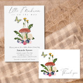 キノコ – サンキューカード ラウンドシール