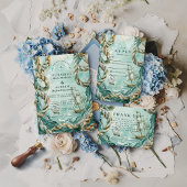 Nautical Rope Voyage Wedding 招待状