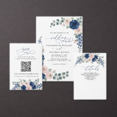 ネイビーブルーとサーモンピンクのモダンな結婚式 栓抜き (この独立クリエイターのコレクションをカスタマイズ。)
