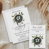 ベビー入れ子パーティー鳥巣 スタンダードカクテルナプキン