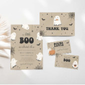 小さなブーはほとんど赤ちゃんシャワー招待状 招待状