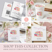 A New Chapter Begins Baby Shower Welcome Books  横断幕