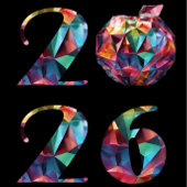 New Year's Eve Party Invitation-Colorful- 招待状