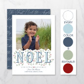 モノグラムクリスマスリースSVG差出人住所シール ラウンドシール