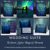 Northern Lights Magical Moment Save the Date