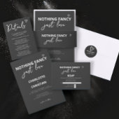 Nothing ファンシー Just Loveシンプル QRコード エンクロージャーカード