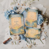 Ocean View Cruise Wedding セーブザデート