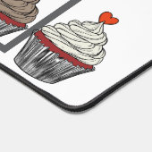Collection of cupcakes デスクマット (コーナー)