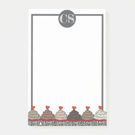 Collection of cupcakes ポストイット