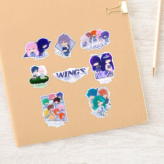 Collection Of Wingz Stickers - Sheet 3 シール