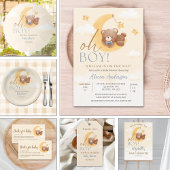 Welcome Baby Boy! Teddy Bear Party 紙コップ