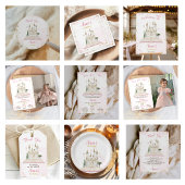 One-ce Upon A Time Princess 2nd Birthday Party 招待状