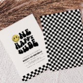 ワンハッピードゥ |男の子素晴らしいキッズ1st誕生日 招待状