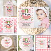 One in a Melon! First Birthday Girl Party スタンダードランチョンナプキン