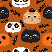 かわいいハロウィーンの誕生日パーティーの招待状 招待状