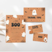 小さなブーはほとんど赤ちゃんシャワー招待状 招待状