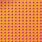 オレンジピンクアンドブルゴーニュガール誕生日 缶バッジ