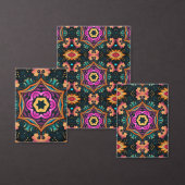 ピンクペイズリーフローラ ゲストブック (この独立クリエイターのコレクションをカスタマイズ。)