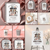 パリエッフェルインラブフランスのカフェベビーシャワー ペーパープレート