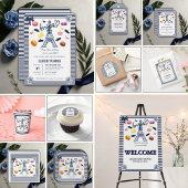 Paris w/ Love for Our Sweet Bebe Baby Shower エンクロージャーカード