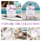 Rainbow Mermaid Tail Undersea Girl Party ペーパープレート