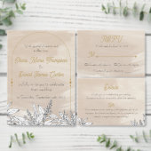 Pastel Pink Wedding Enclosure Card エンクロージャーカード (この独立クリエイターのコレクションをカスタマイズ。)