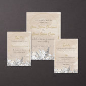 Pastel Pink Wedding RSPV Card 出欠カード (この独立クリエイターのコレクションをカスタマイズ。)