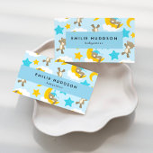 クマのパターン,ベビーシッター,日気に,子供気にの 名刺