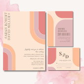 はっきりしたエレガントア結婚チ 招待状