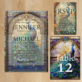 ラグジュアリー結婚ズ:ピーコックのテーブル番号 テーブルナンバー