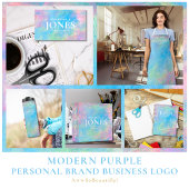 個人ブランドロゴモダン抽象芸術従業員バッジ バッジ