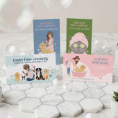 Pampered Pet Cat Spa Grooming Salon Professional  名刺