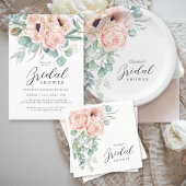 ソフトピンクウォーター色フローラブライダルシャワー フェイバーボックス