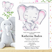 小象かわいい動物シール シール