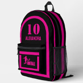 サッカー選手ガール、誕生日ガールチーム ペーパープレート