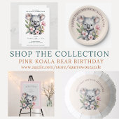 カスタムコアラベア誕生日カード シーズンカード