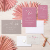 Thank you Gift simple pink フェイバーボックス (この独立クリエイターのコレクションをカスタマイズ。)