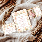 Pink Whimsical Fairy Birthday 招待状