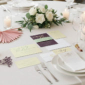 Pistachio & Cream Formal Simple Fun Wedding 卓球ラケット