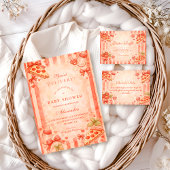 Pizza Party Diapper Raffle エンクロージャーカード