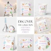 Pottery Painting Birthday サンキューカード